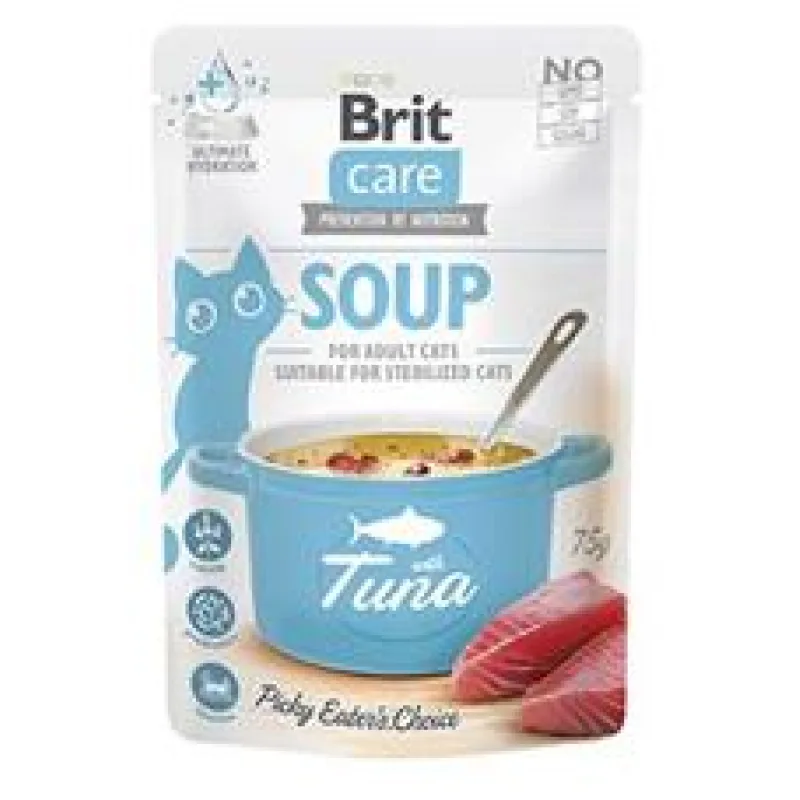 Brit Care Cat Soup with Tuna 75 g