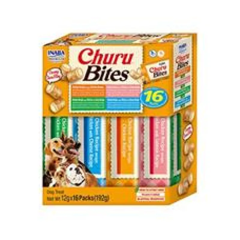 Churu Dog BOX Bites Chicken wraps Variety 16x12g
