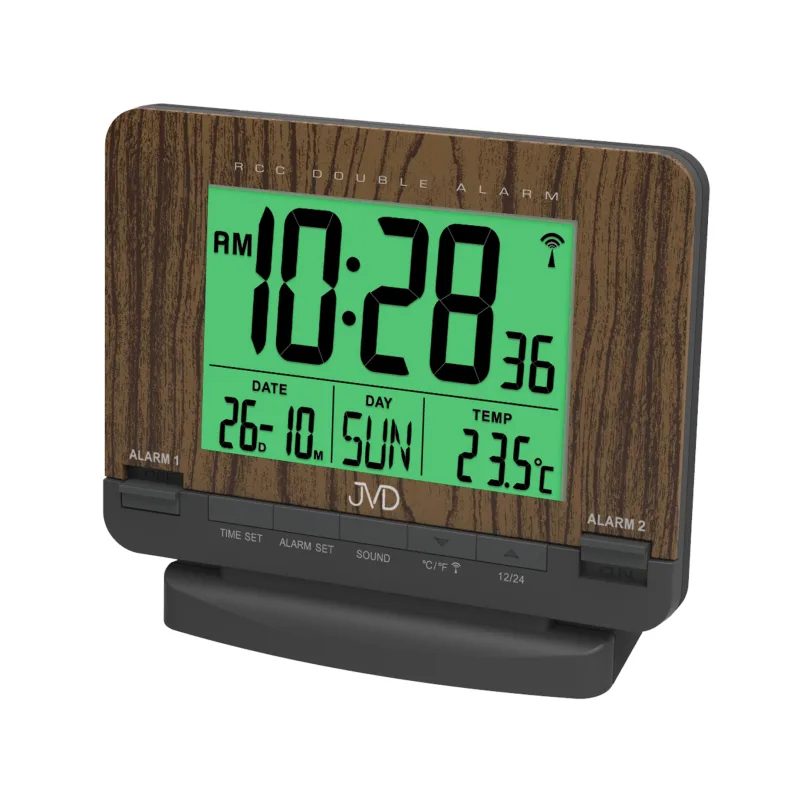 Digitální rádiem řízený budík JVD RB9242.2