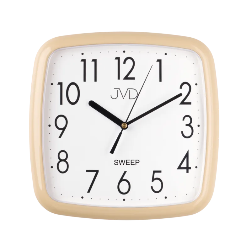 JVD Hranaté moderní nástěnné hodiny JVD sweep HP615.10