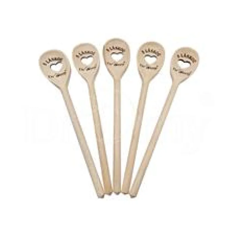 Dromy® Buková vařečka na míchání krmiva 1 ks s rohem