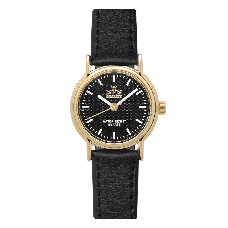 MPM Klasické dámské hodinky na prošívaném řemínku MPM Trouw - J W02M.10718.J