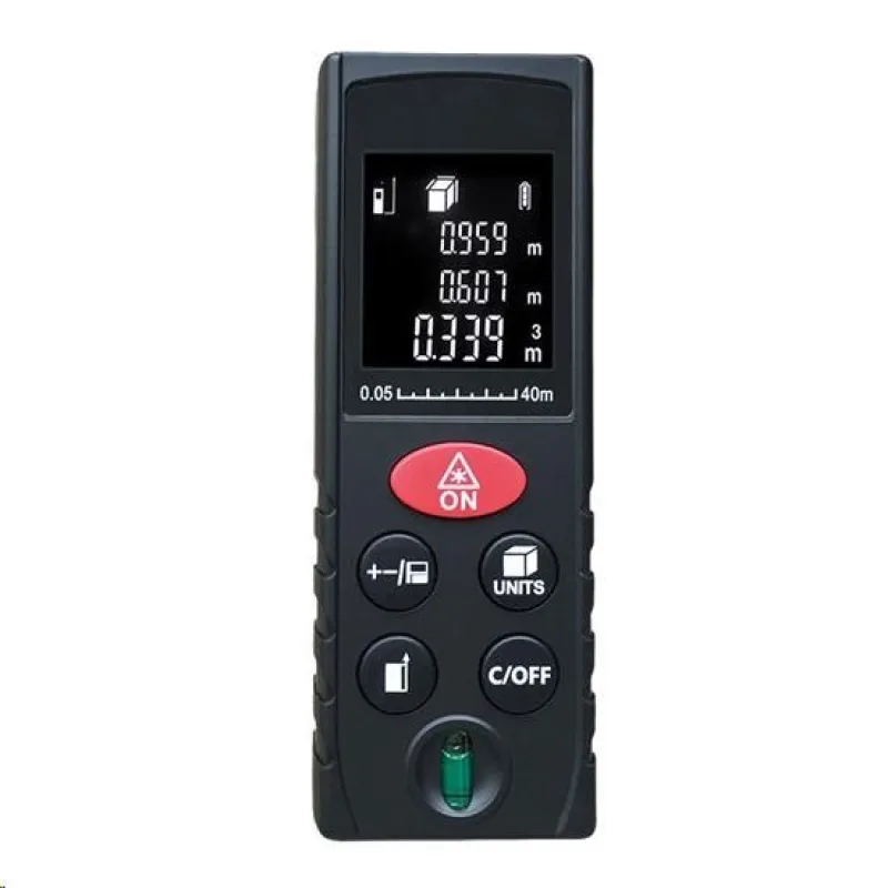 Solight laserový měřič vzdálenosti, 0, 05 - 40m DM40