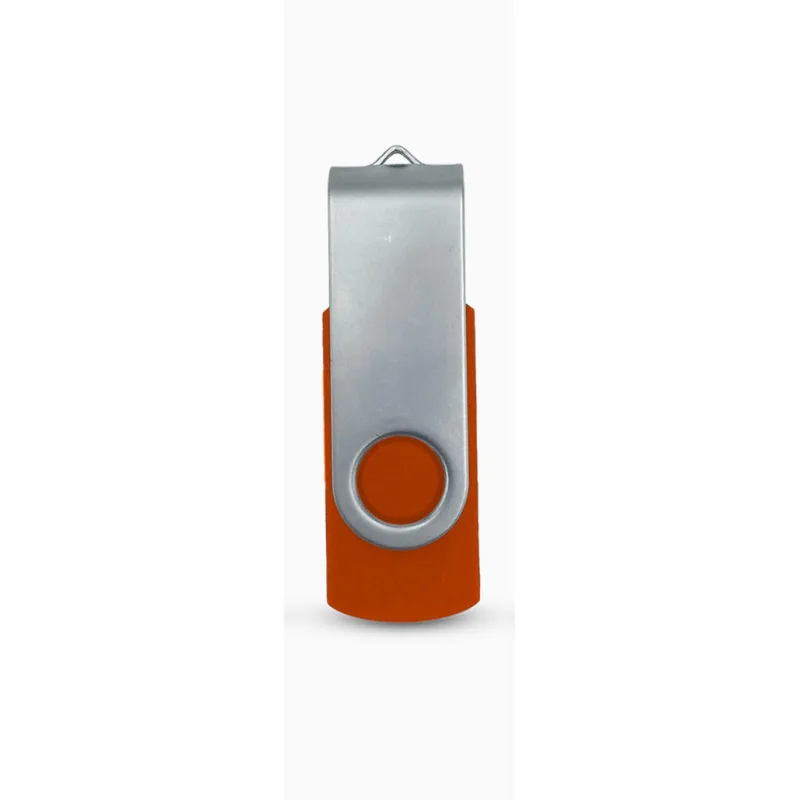 Plastový USB Flash disk s otočnou kovovou krytkou Flash 03 - 32 GB - A B09.4091.20