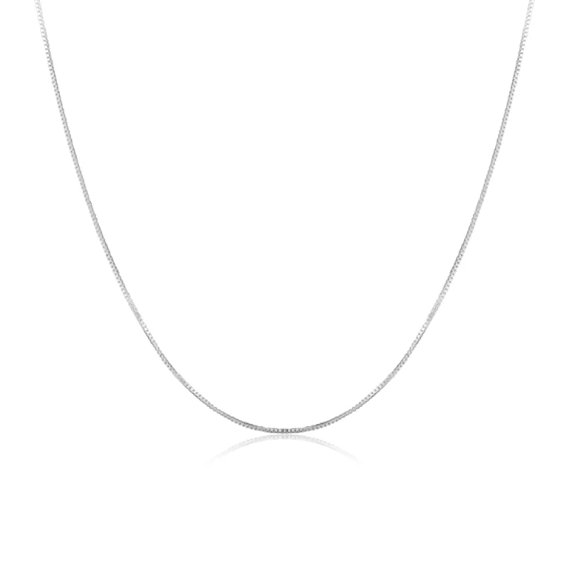 JVD Dámský přívěskový zlatý řetízek z bílého zlata ryz. 585/1000 ZC0042XJ90-9150