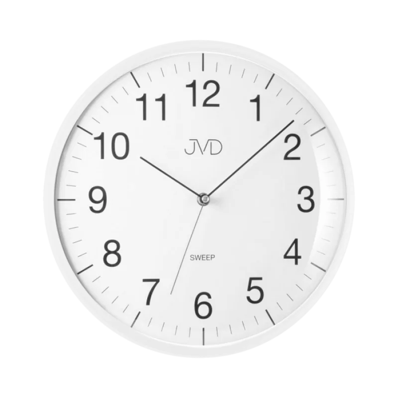 Netikajcí analogové tiché nástěnné hodiny JVD HA16.5