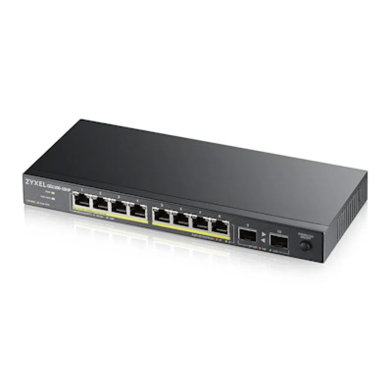 ZYXEL 10xGb/ 2xSFP 8xPOE switch GS1100-10HP v2 GS1100-10HP-EU0102F