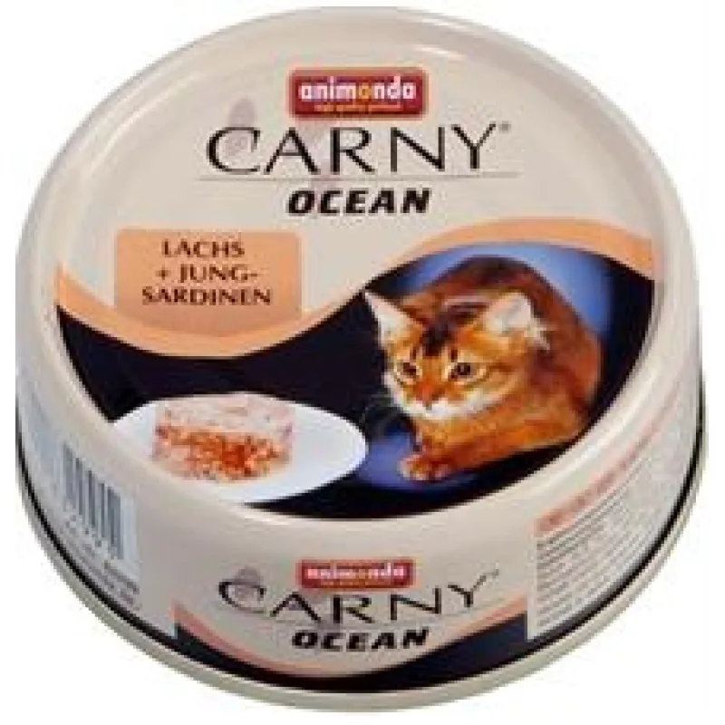 ANIMONDA konzerva CARNY Ocean - losos + sardinky 80 g