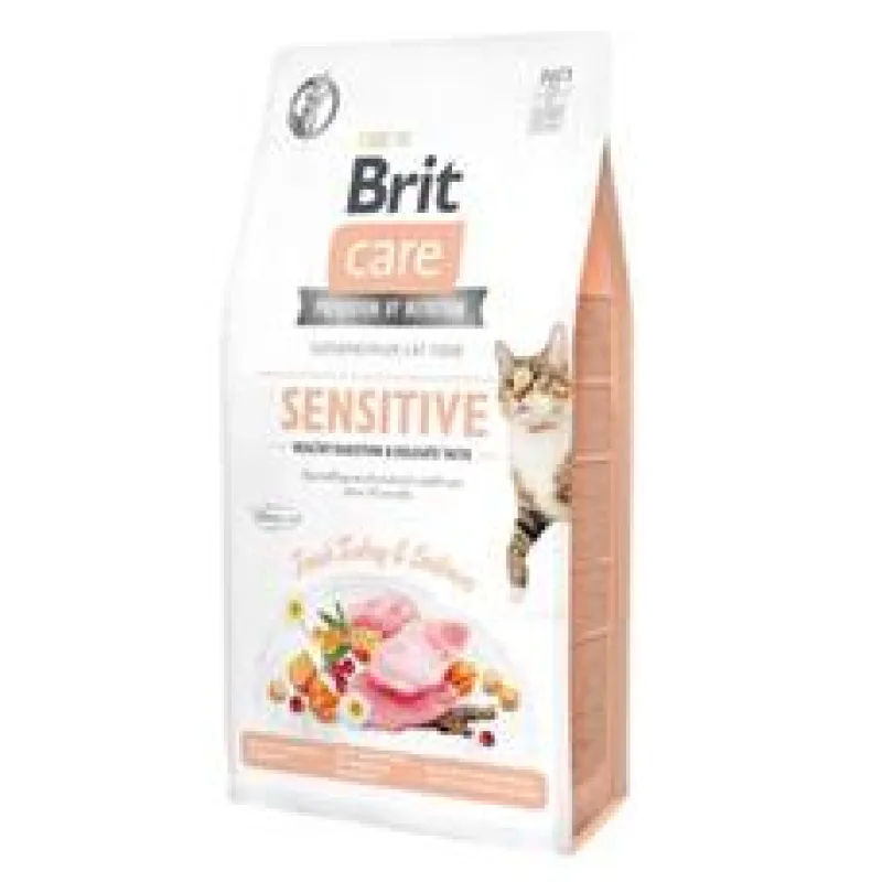 Brit Care Cat GF Sensit. Heal.Digest&Delic.Taste 0,4 kg