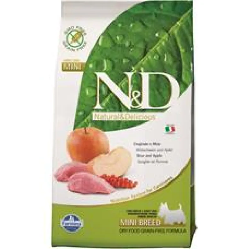 N&D PRIME DOG Adult Mini Boar & Apple 800 g