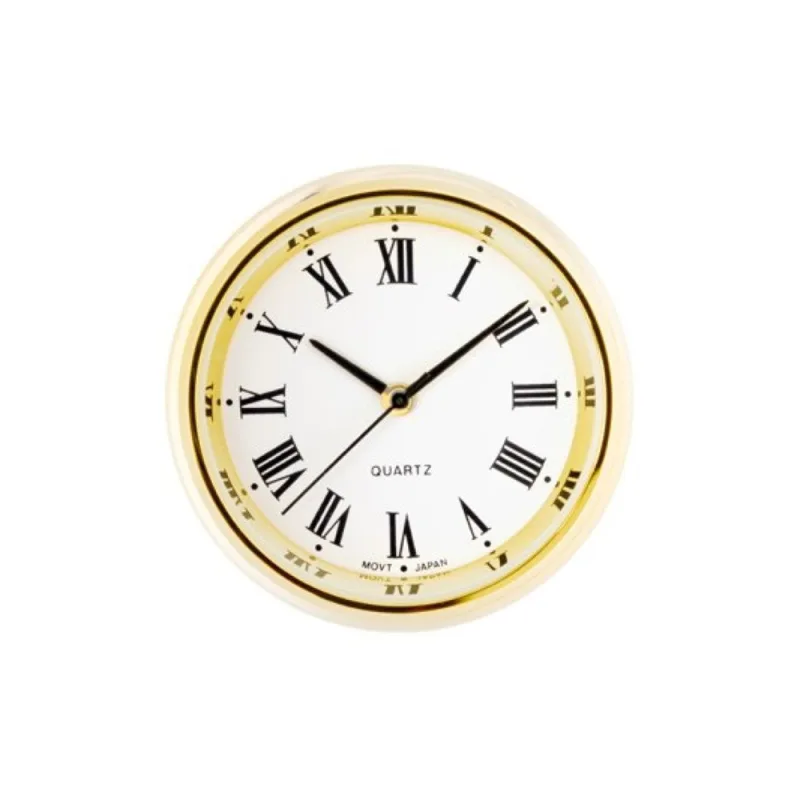 MPM Vestavné hodiny 35 mm - zlaté, římské 550/4173-06 E22.4792. (003632)