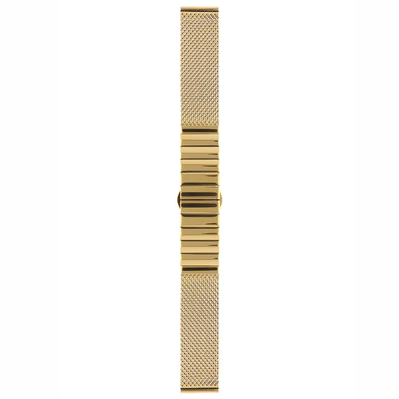 MPM Ocelový pozlacený pánský řemínek na hodinky RA.15870.20 (20 mm)