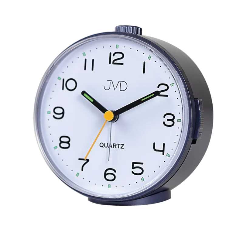 JVD Analogový modrý ručkový budík JVD SRP1050.1