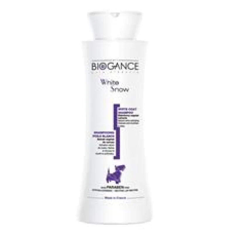 Biogance šampon White snow -pro bílou/světlou srst 250 ml