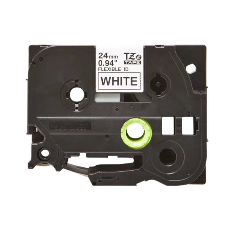 TZE-FX251, čierna tlač na biele, šírka 24 mm TZEFX251