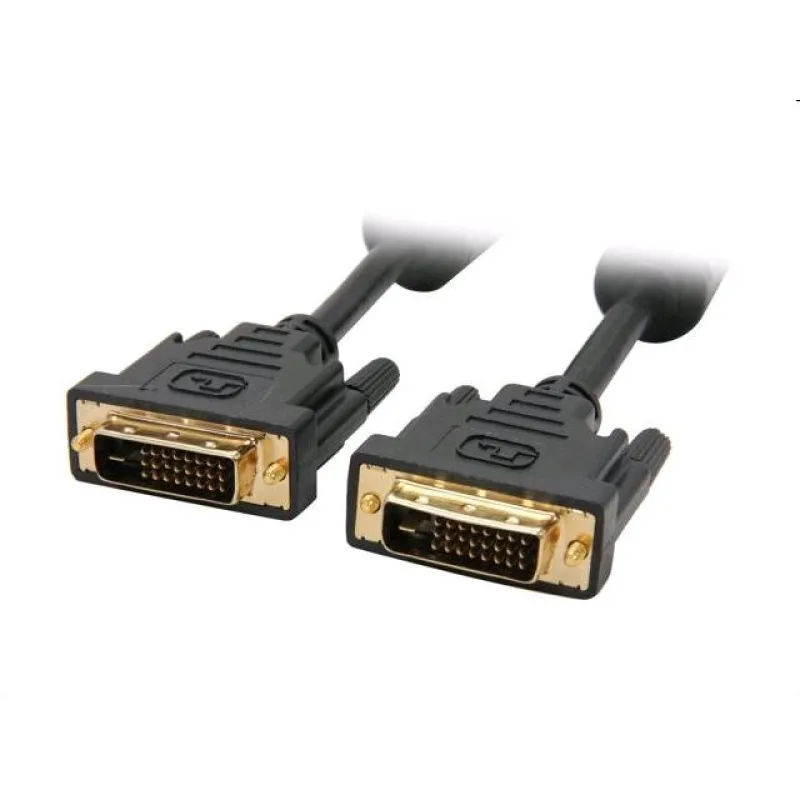 Kábel C-TECH pripoj DVI-DVI, M/M, 1,8m DVI-D, dual link CB-DVI-18-B