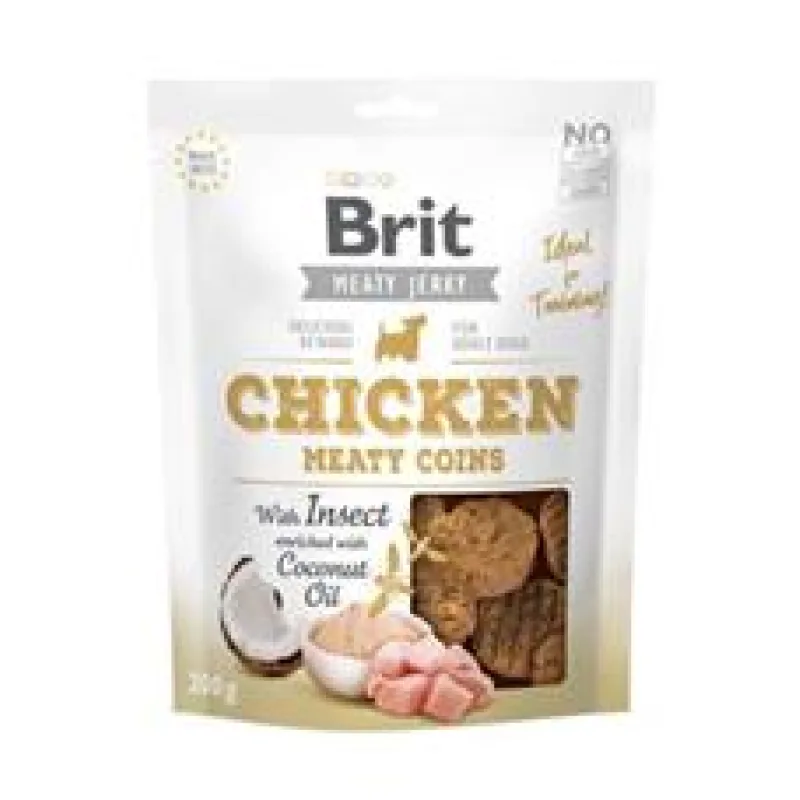 Brit Jerky Chicken with Insect Meaty Coins 80 g