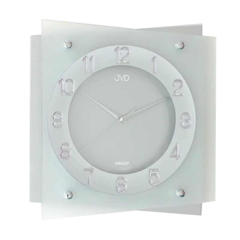 JVD Skleněné nástěnné hodiny JVD NS29104.1