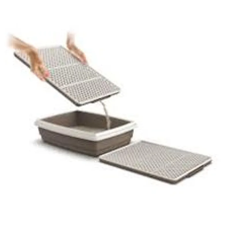 Sítová předložka před WC Genius 46 x 36 x 3 cm