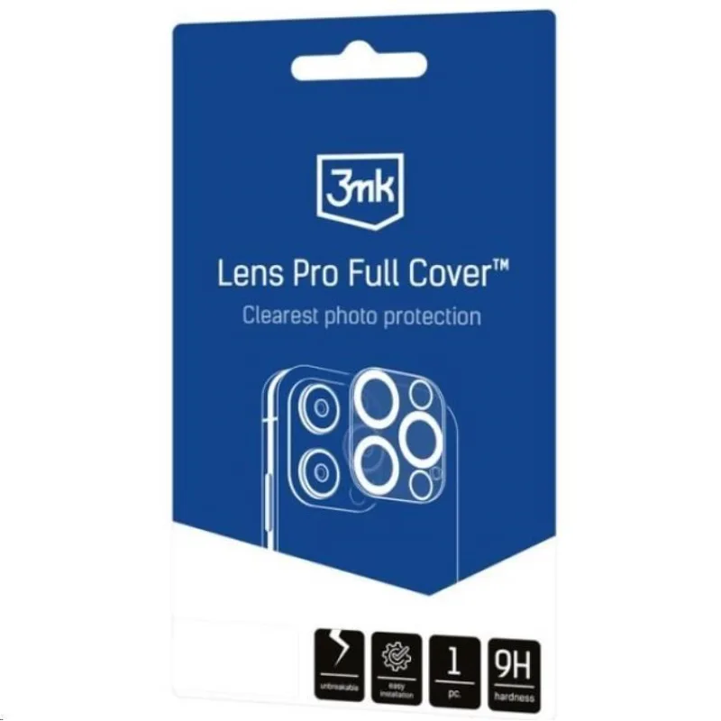 3mk Lens Pro Full Cover pro Apple iPhone 14 / iPhone 14 Plus…