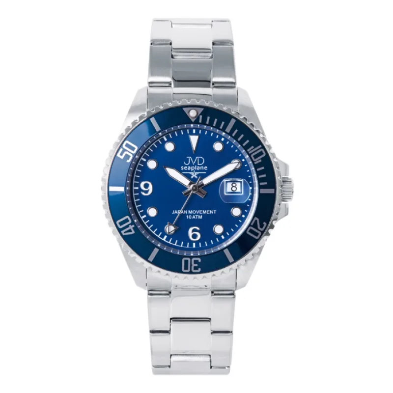 Pánské mohutné vodotěsné náramkové hodinky JVD J1120.1 - 10ATM