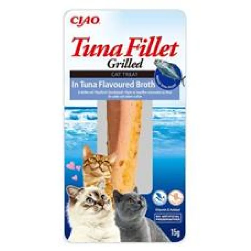 Churu Cat Tuna Fillet in Tuna Flavoured Broth 15g