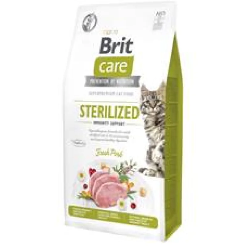 Brit Care Cat GF Sterilized Immunity Support 7kg
