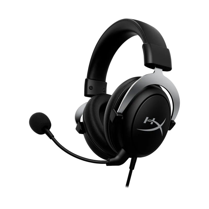 HyperX CloudX - Gaming Headset (Black-Silver) - Xbox (HHSC2-CG-SL/ G)…