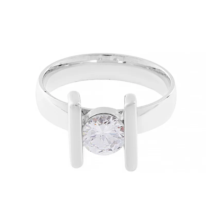 Nerezový prsten 6779 (velikost 55) - stříbrné barvy