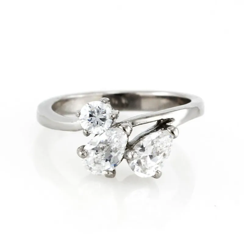 Nerezový prsten 7811 (velikost 50) - stříbrné barvy