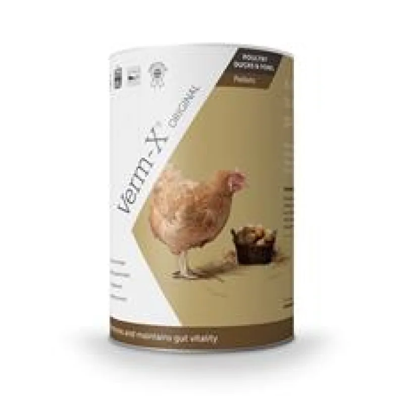 Verm-X Přírodní pelety proti střevním parazitům pro drůbež 250g