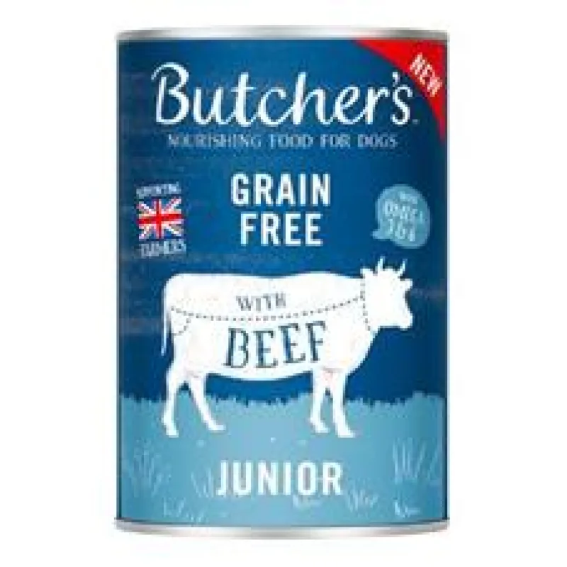 Butcher’s Dog Original Junior hovězí v želé konz. 400g