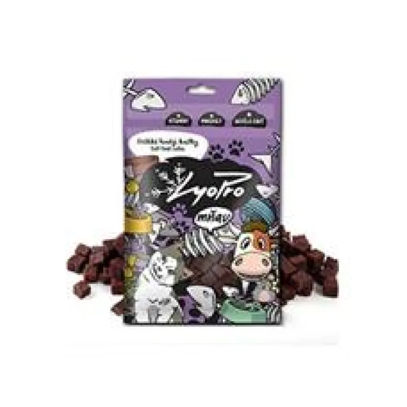 Lyopro mňau poch. sušené Měkké hovězí kostky 70g 70g