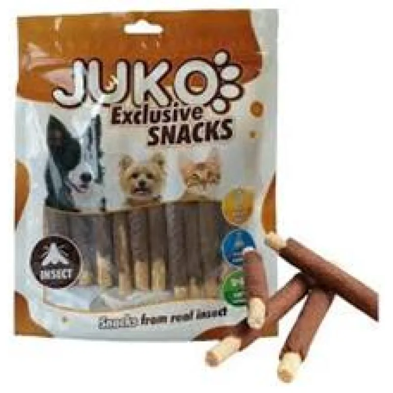 Hmyzí protein na žvýkací tyčince JUKO Exclusive Snacks 250g