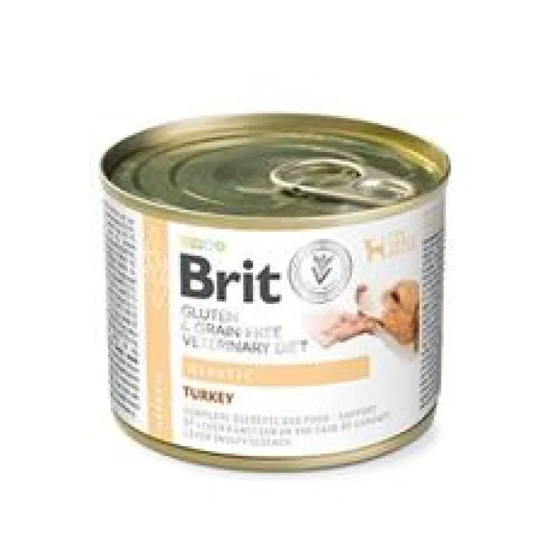 Brit VD Dog GF konz Hepatic 200g