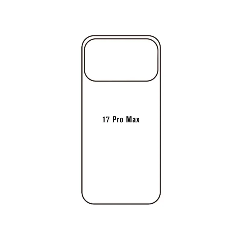 Ochranná fólia Sunshine Hydrogel pre Apple iPhone 17 Pro Max Variant:: zadná čirá