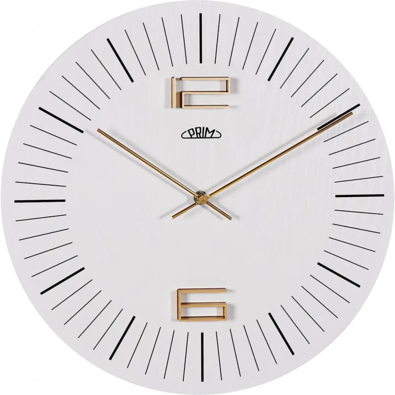 PRIM Nástěnné hodiny PRIM Wood Thin I E07P.3953.01
