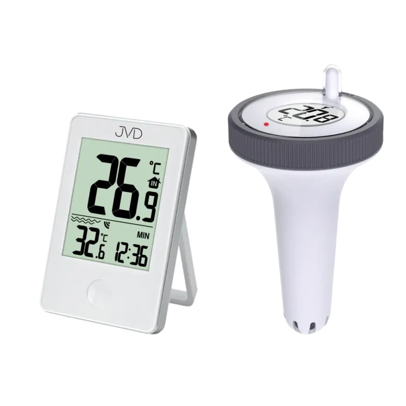 JVD Digitální čitelný bezdrátový bazénový teploměr JVD T3351.1