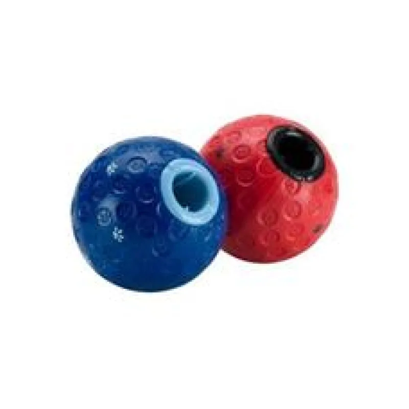 Hračka pes BUSTER Treat ball, červená velikost S