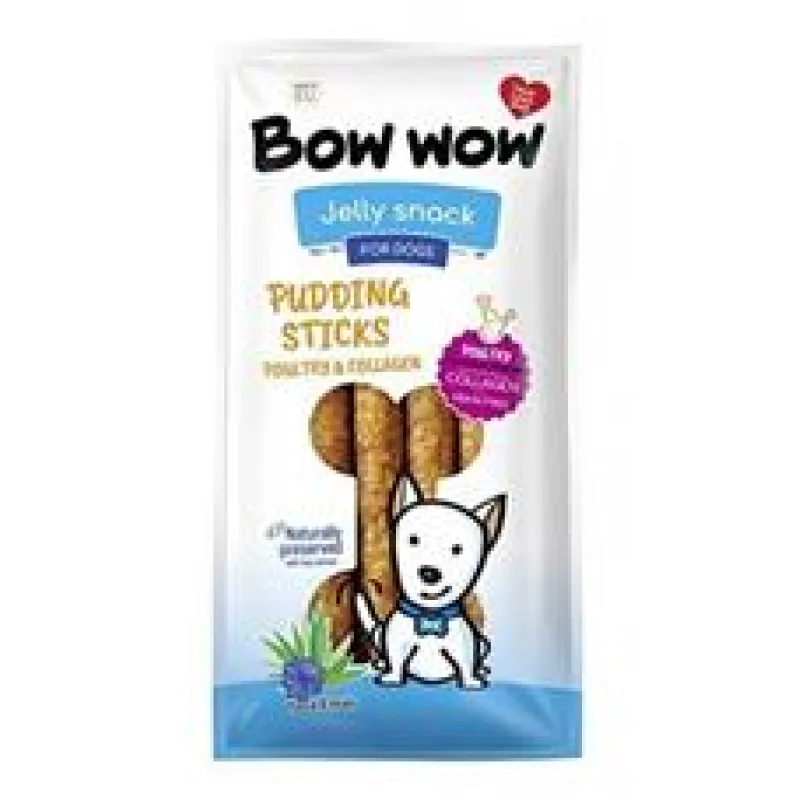 Bow wow poch. Klobásy s drůbežím masem a kolagenem 6 ks