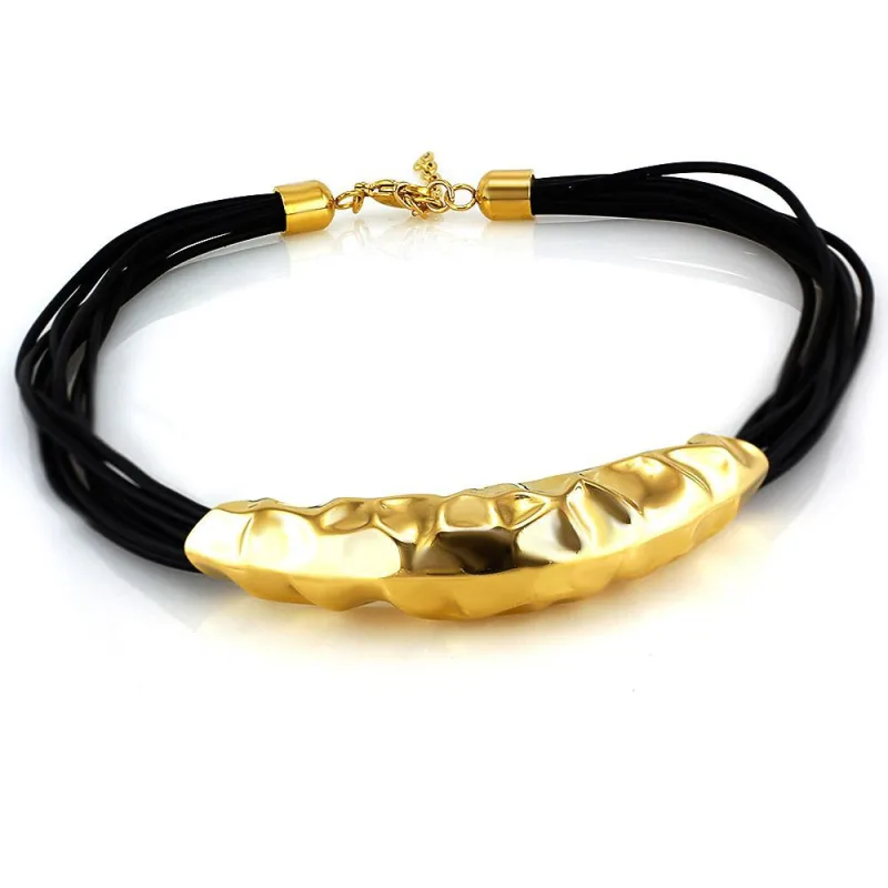 MPM Ocelový náhrdelník z chirurgické oceli Necklace 7603 - Gold