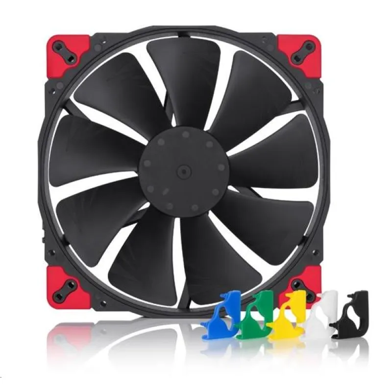 Noctua NF-A20 PWM chromax.black.swap ventilátor 200x200x30 mm NF-A20 PWM…