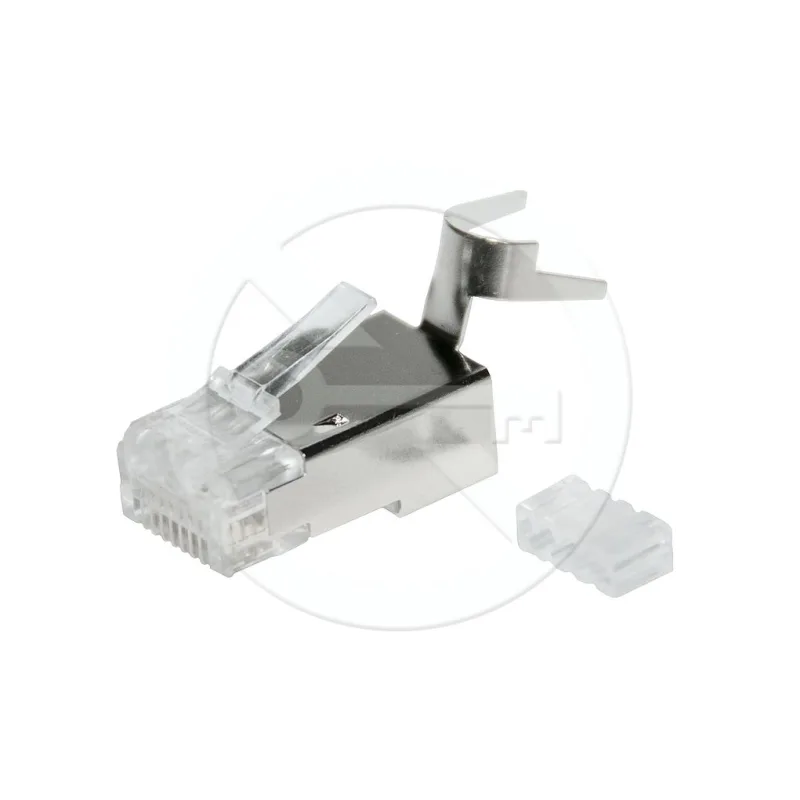 Konektor RJ45 CAT6A STP 8p8c tienený, drôt 100 ks 11238907