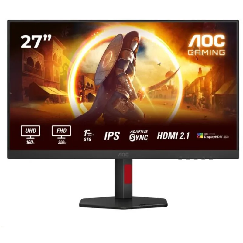 AOC MT 27" U27G4R - IPS, 1920x1080/ 3840x2160, 360/ 160Hz, 1ms, 400cd,…