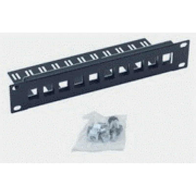 Patch panel 10" 10portov MODULÁRNY 1U 70551