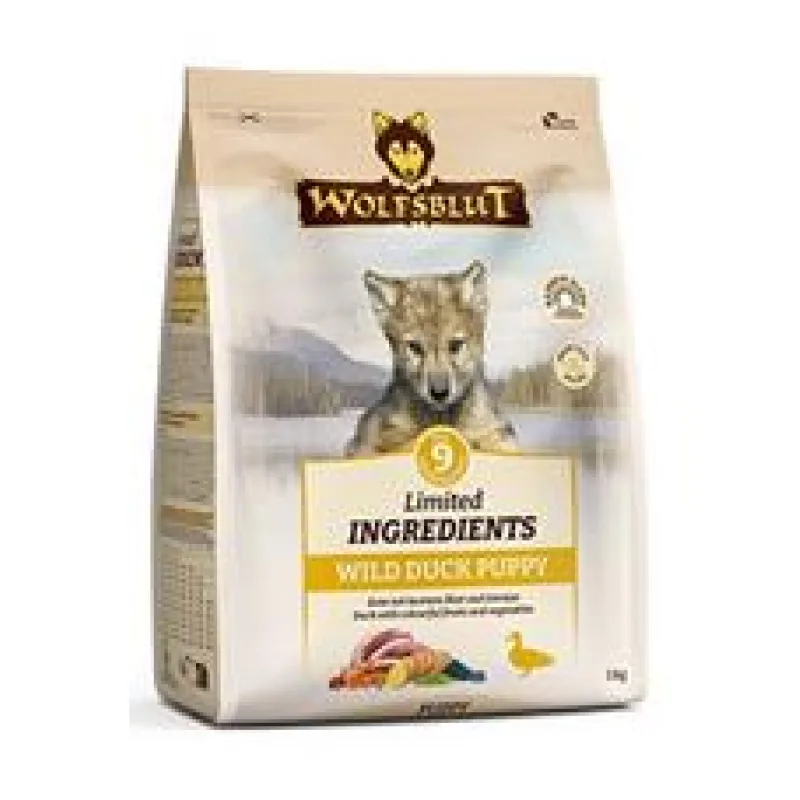 Wolfsblut Dog Puppy Limited Ingred. Wild Duck 1 kg