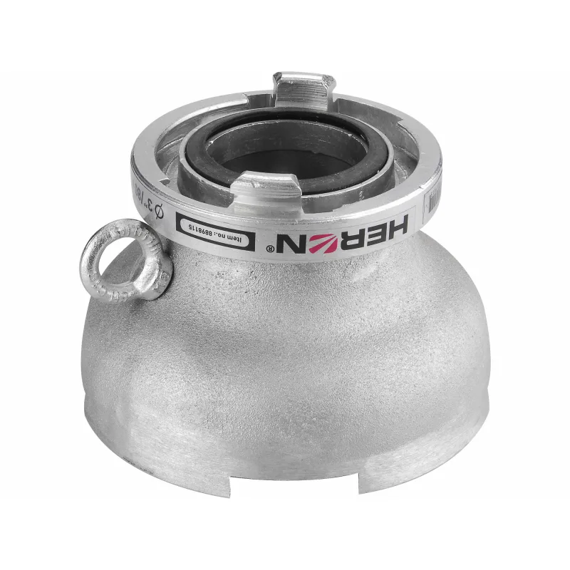 Kôš saci s bajonetom B75, 3"/80mm bez spätnej klapky, HERON