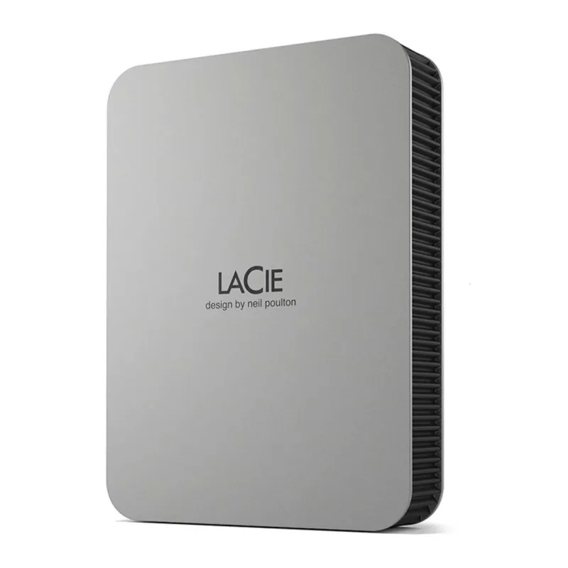 LaCie ext. HDD 5TB Mobile Drive 2.5" USB 3.2 Gen 1 - Moon Silver…