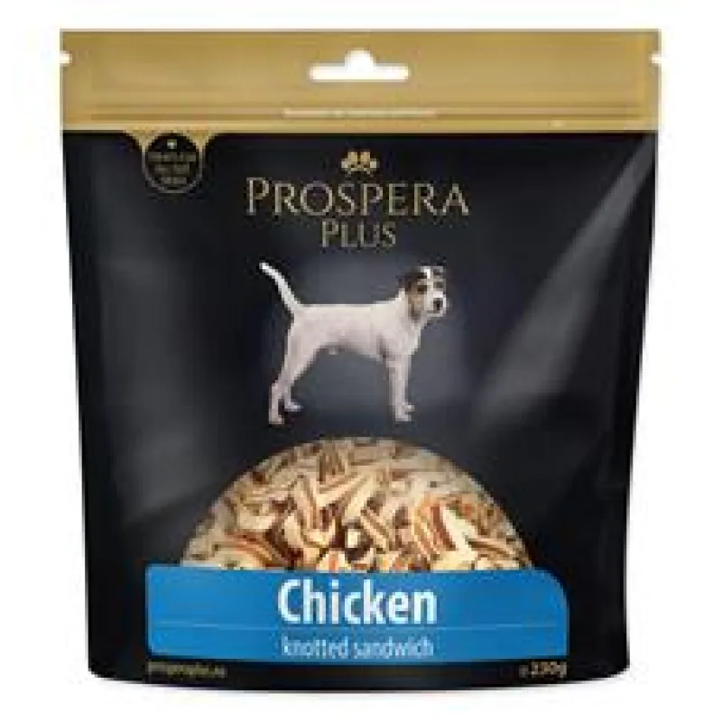 Pochoutka PROSPERA Plus uzlíky kuřecí sandwich 230g