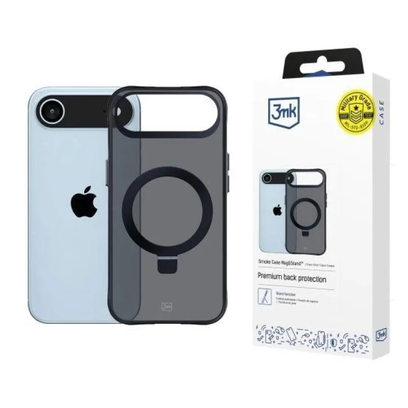 3mk ochranný kryt Smoke Case Mag&Stand pro Apple iPhone Air 5903108664738